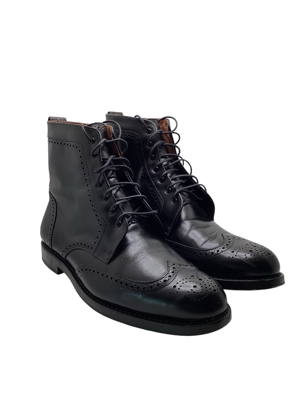 Allen Edmonds Dalton wingtip boots black size 11